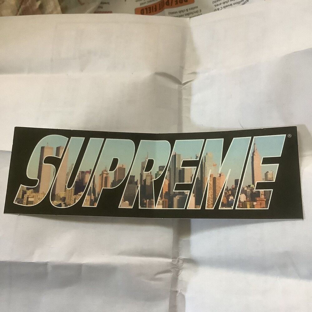 Supreme Gotham Sticker FW23